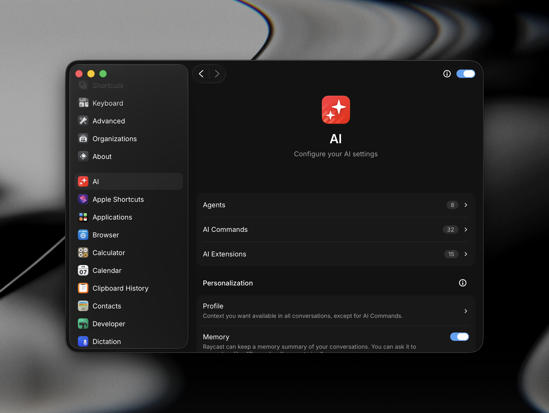 Agents, AI Commands & AI Extensions